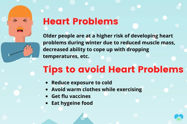 How Staying Healthy in Winter Benefits the Elderly? 3 Tips to avoid Heart Problems in Seniors