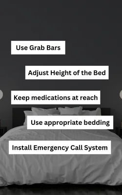 Aging in Place: Safe and Comfortable Home Environment for Seniors 2 Bedroom Safety Tips for Seniors