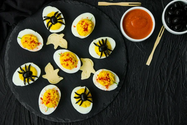 Healthy Halloween Treats for Elders 4 Healthy Halloween Treats, Ghost Eggs