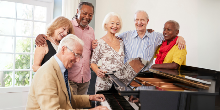 Music Therapy for Alzheimer’s: 4 Life-Changing Benefits for Seniors 4 Social Benefits 1