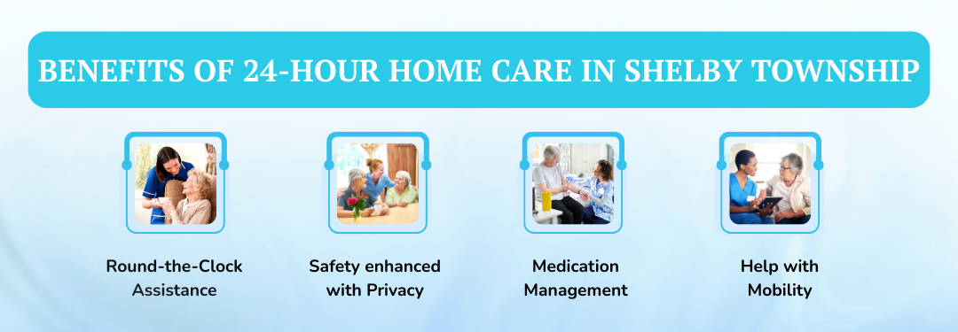 The Cost and Benefits of 24-Hour Home Care in Shelby Township, MI
