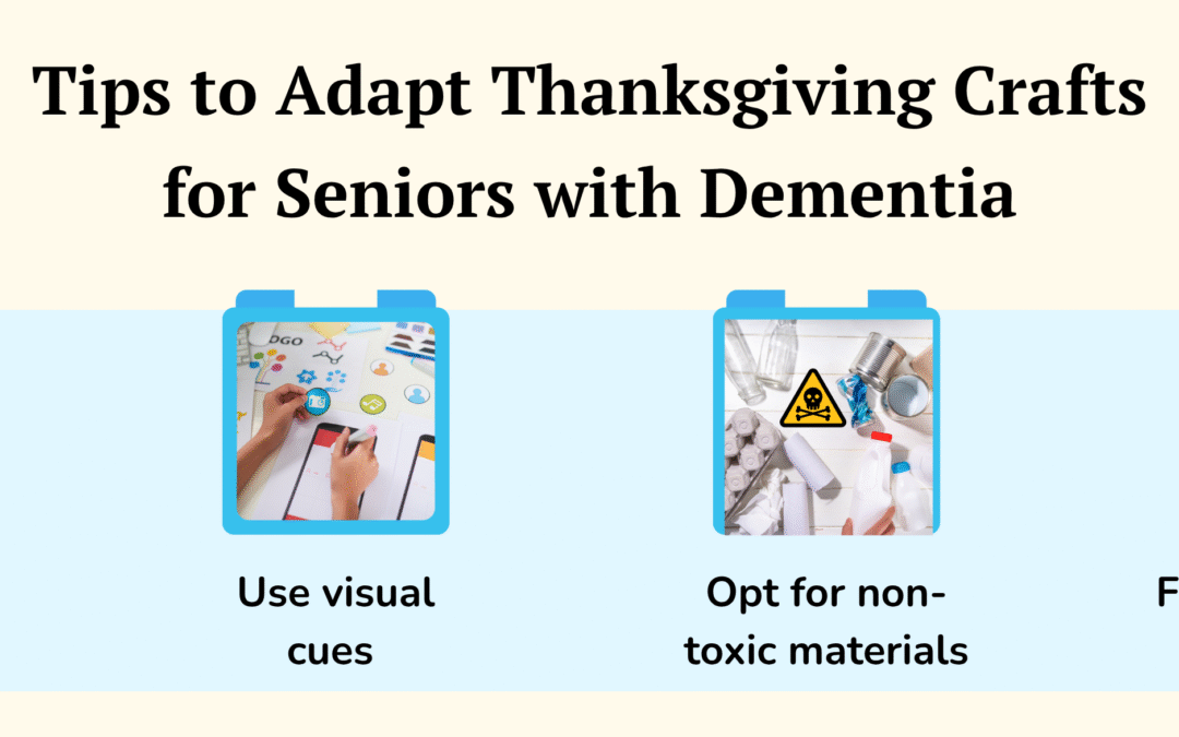 3 Easy Thanksgiving Craft Ideas for Seniors with Dementia