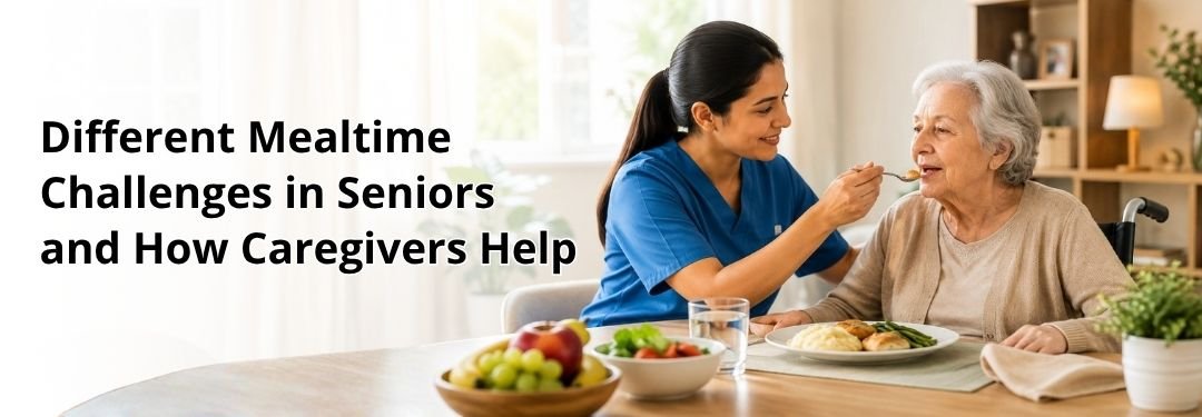 9 Common Mealtime Challenges for Seniors and How Caregivers Can Help