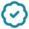 i badge check blue